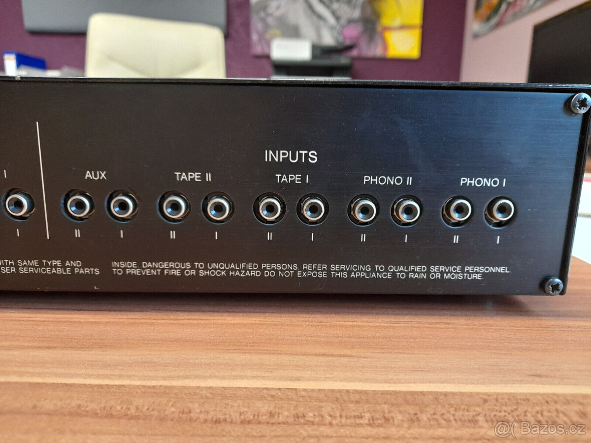 použitý špičkový zesilovač, FM Acoustics předzesilovač a kon