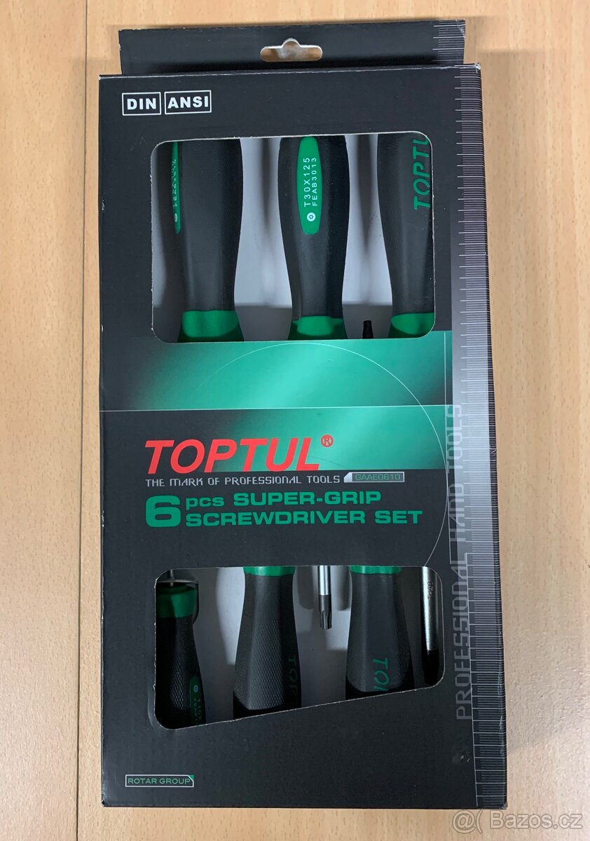 Torx sada Topful