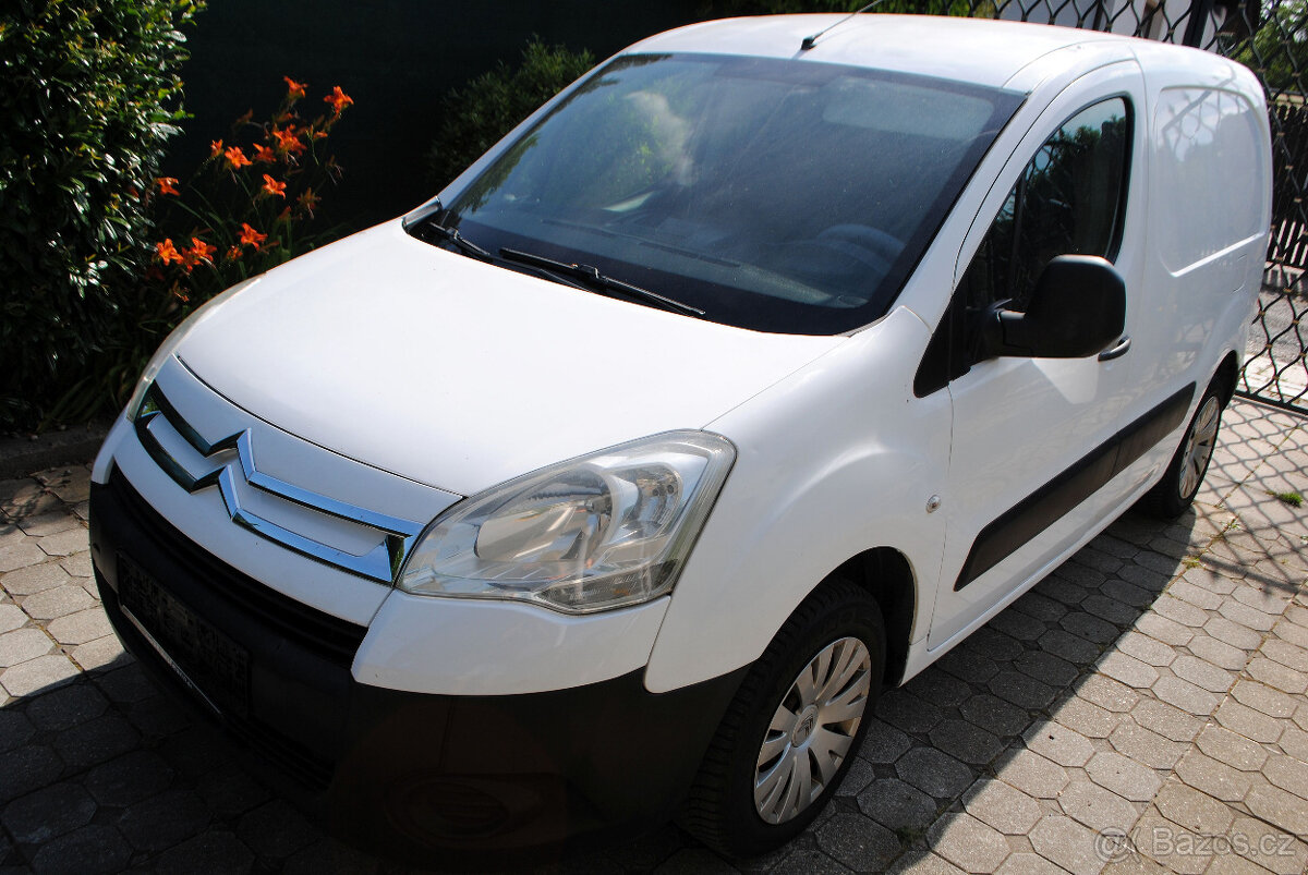 Citroen Berlingo 1.6HDi 55kW - 3 sedadla - dodávka