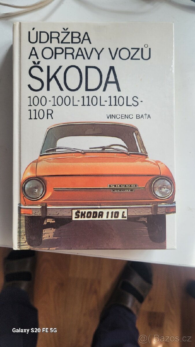 Kniha údržba a opravy Skoda100 až 110 R