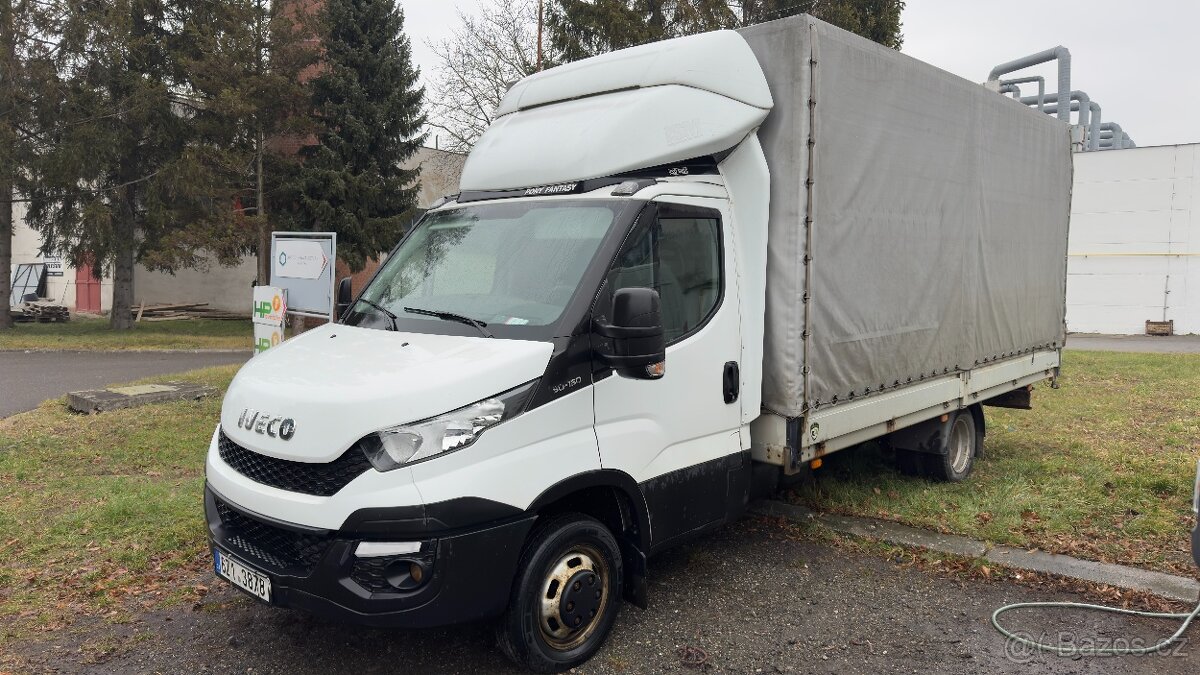 IVECO DAILY 3.0 107 KW 2016 Valník, plachta