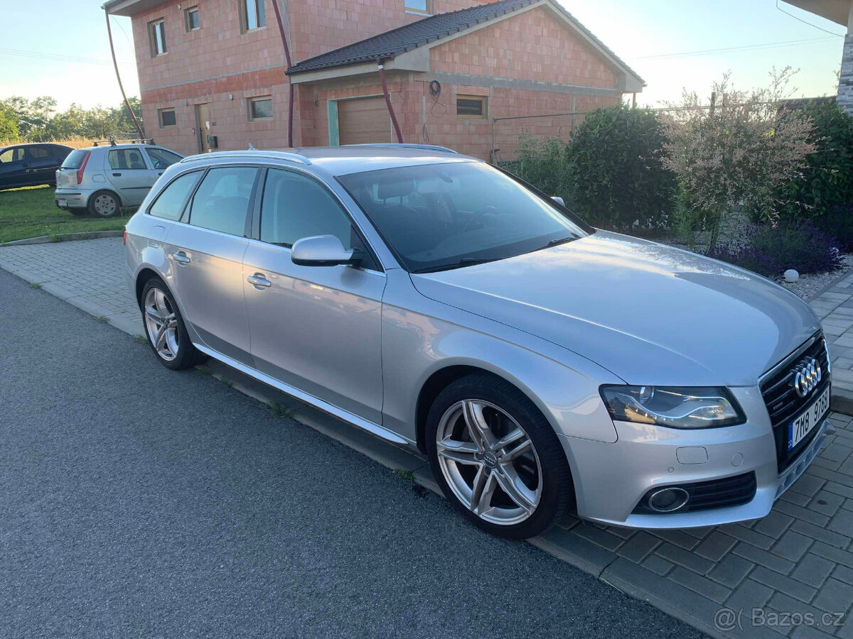 Audi A4 b8 3.0 Tdi 176 kw Quattro-Navi,pádla,bi-xenon,AluR18