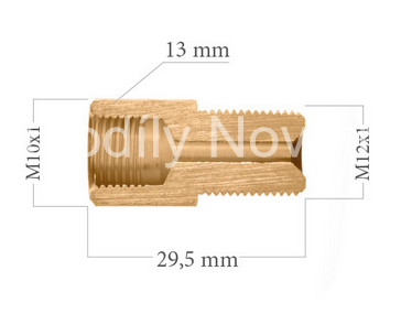 Prodám nové REDUKCE BRZD M10X1 x M12X1 "WP 129"