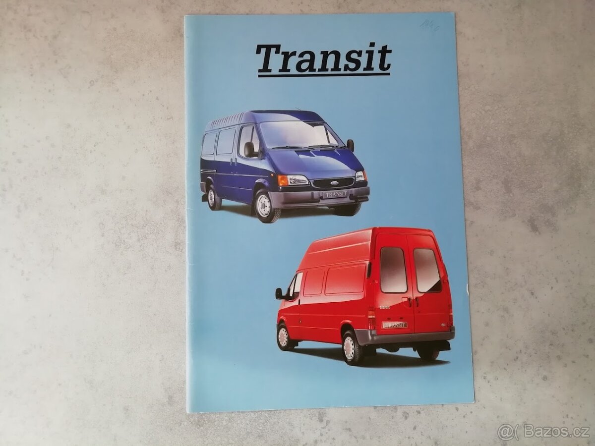 Ford Tranzit - prospekt 1996 - doprava v ceně