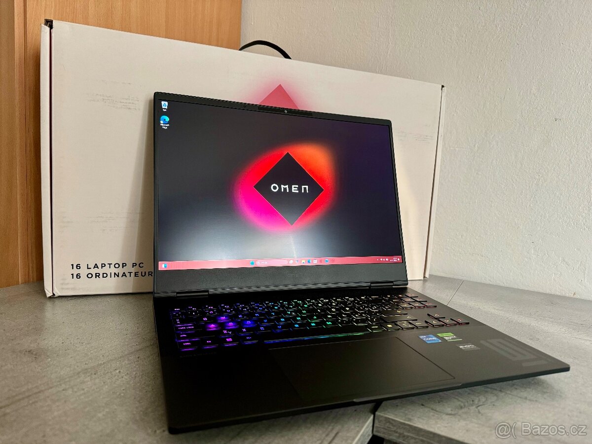 ZÁNOVNÍ HERNÍ NOTEBOOK HP OMEN