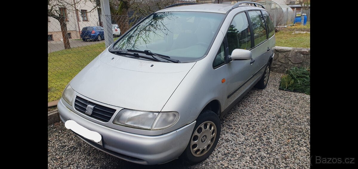 SEAT ALHAMBRA 1.9TDI 81KW AFN STŘÍBRNÁ