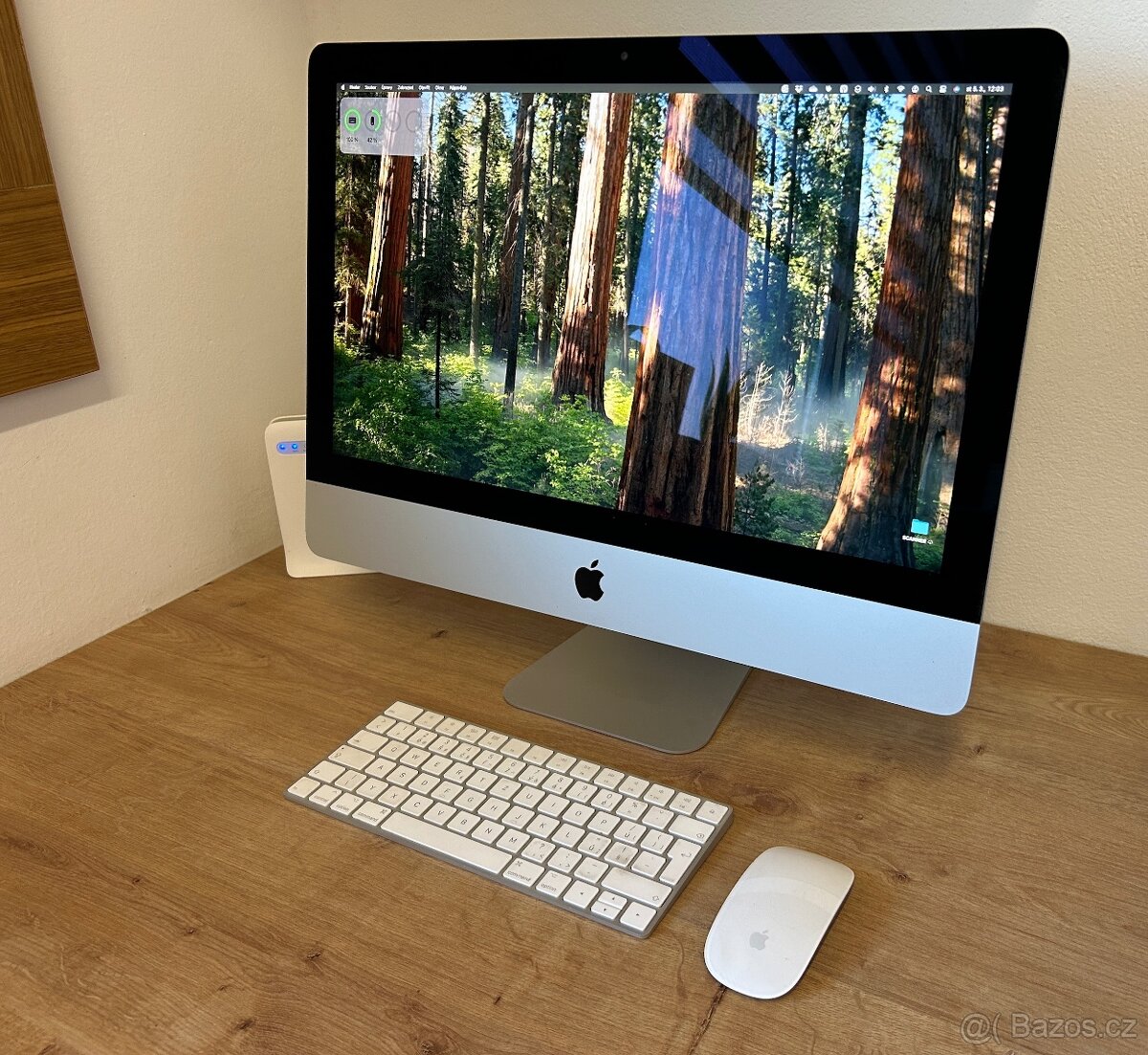 iMac Retina 4k, 21,5 palců, model 2019, koupen v 9/2021