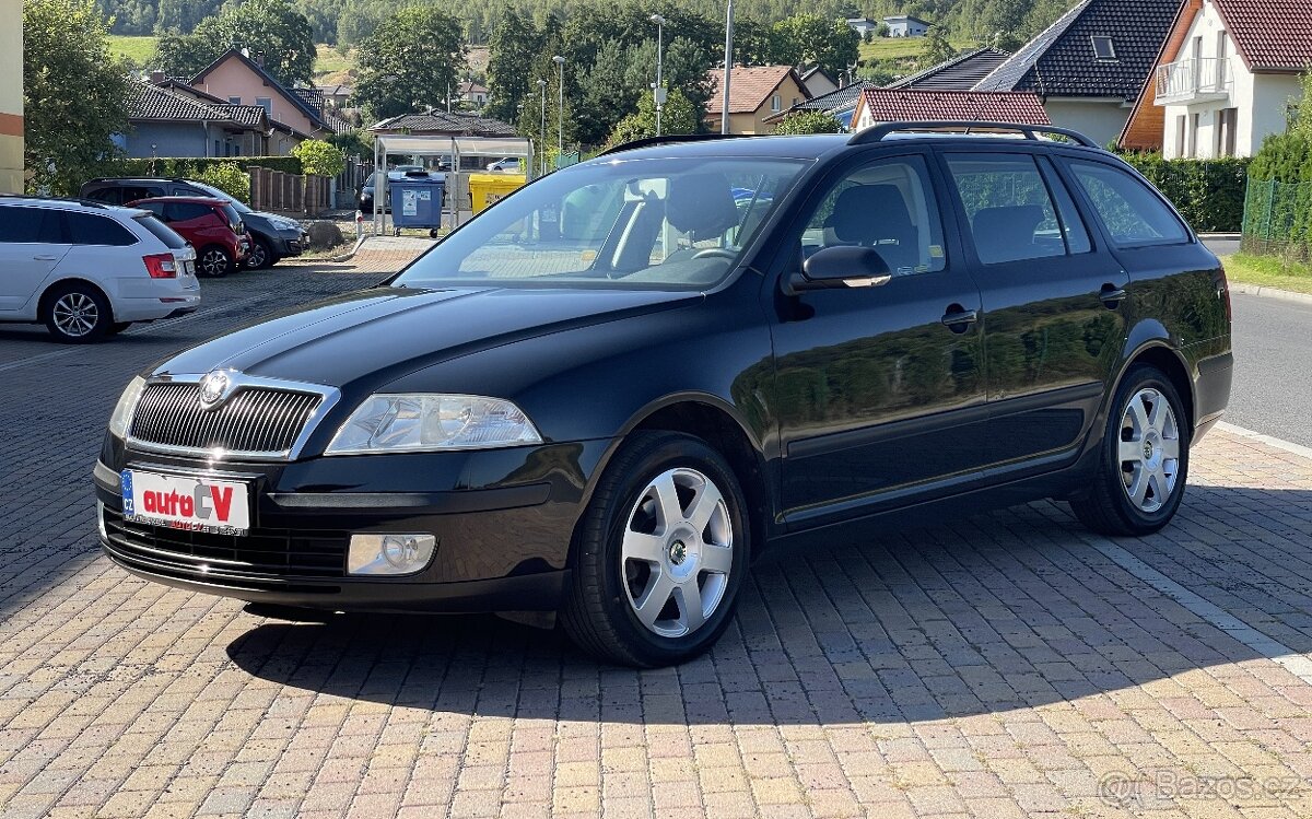 ŠKODA OCTAVIA II 1.6 16V 85kW-2009-134.072KM-KLIMA,VÝHŘEV-