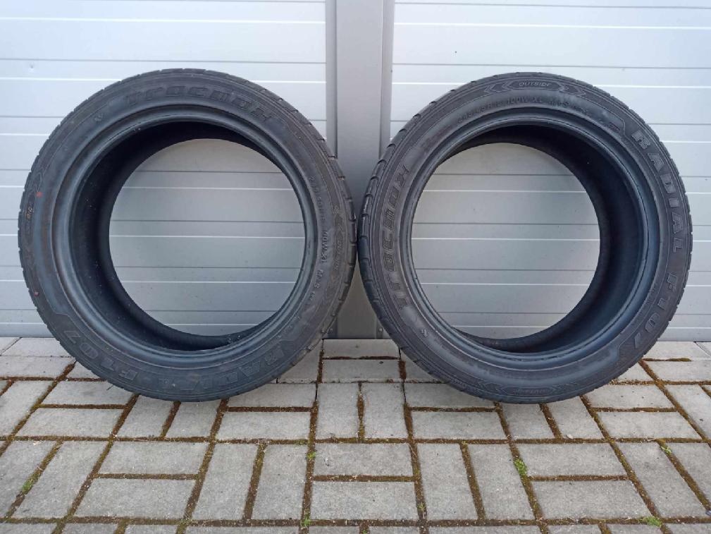 2x letní pneu Tracmax F10... 245/45 R18 100W