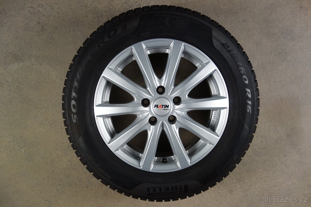 Ford Mondeo, S-Max, alu 5x108 215/60/16 zimní DOT 2022