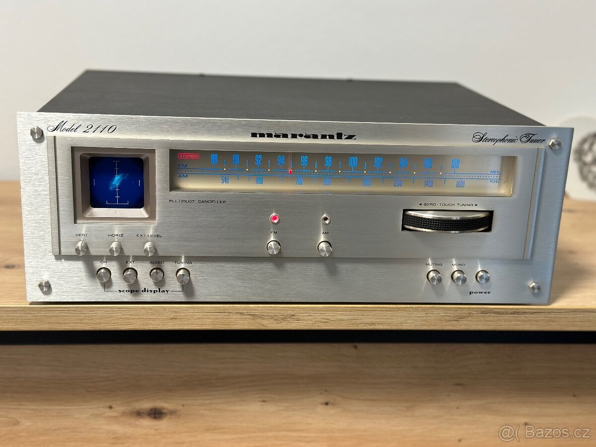 MARANTZ MODEL 2110 KVALITNÍ VINTAGE STEREO TUNER 