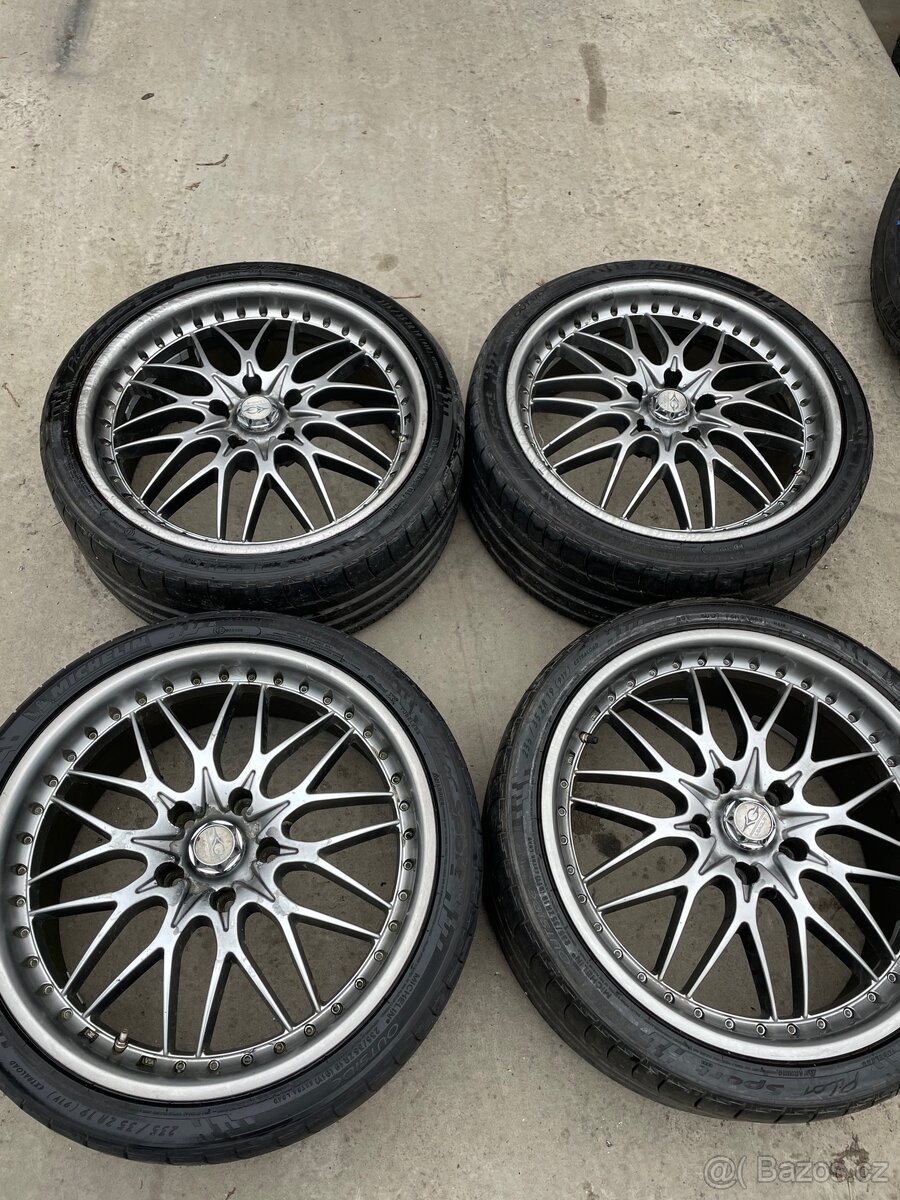 Alu kola 5x120 včetně letních pneu 235/35R19