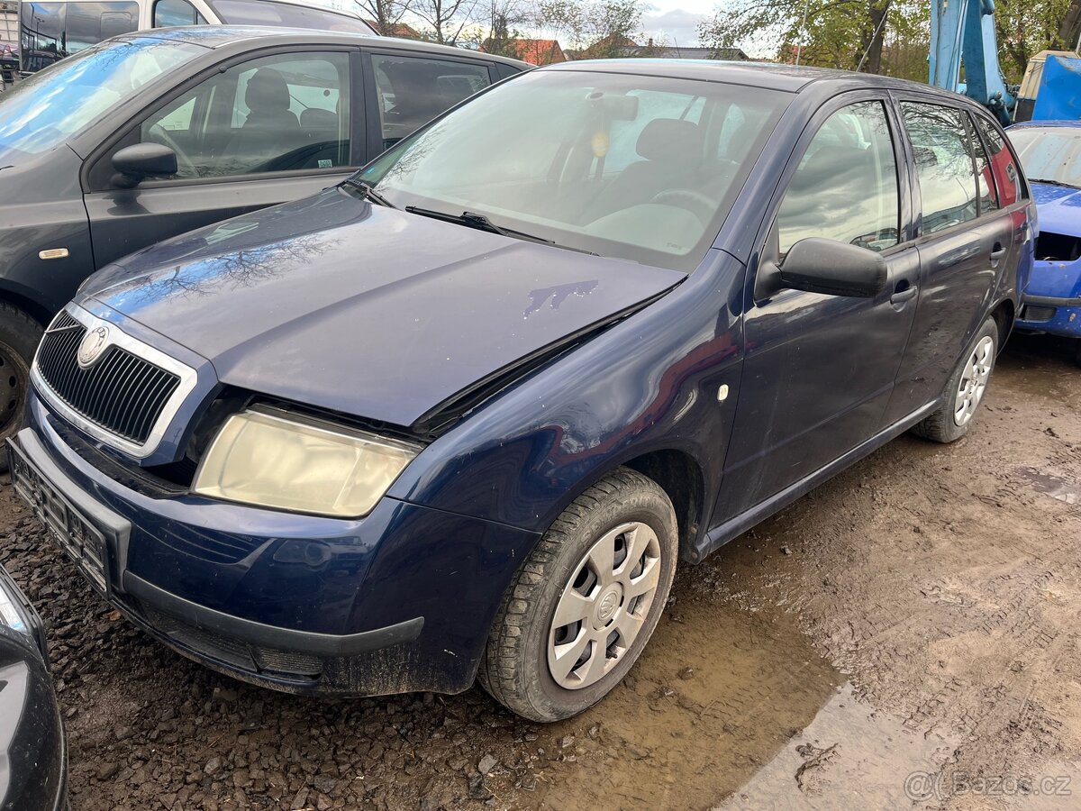 Díky fabia 1 combi 1.4 mpi