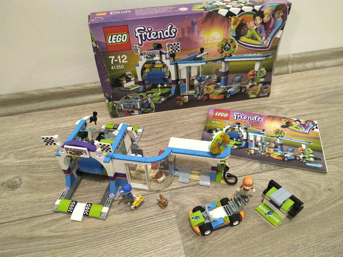 Lego Friends 41350 Myčka aut pohyblivá