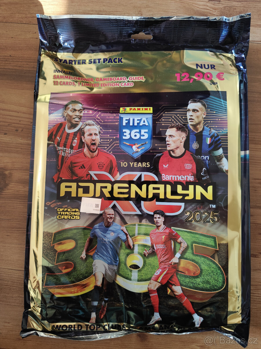 Fotbalové kartičky Panini FIFA 365 2025 NEW - Starter Pack