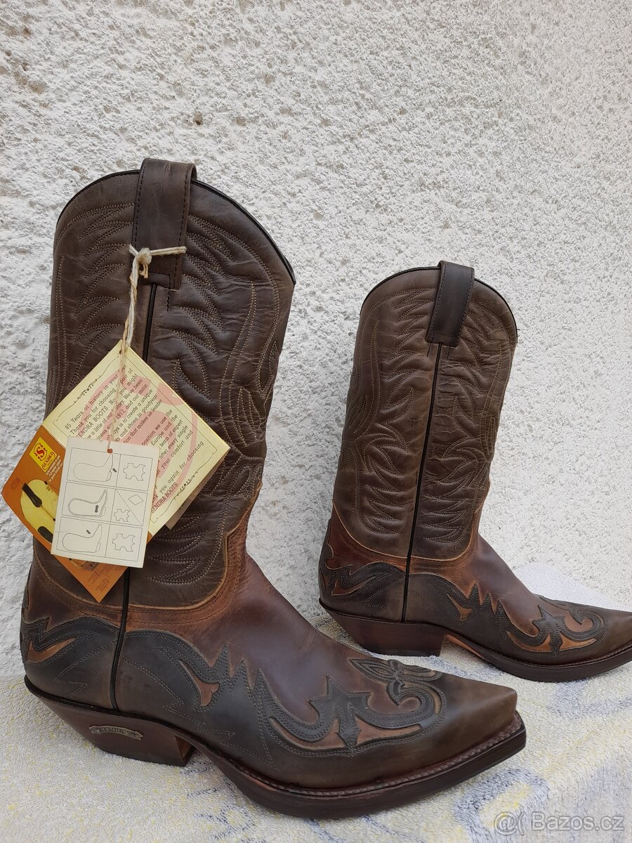 Cowboy  Western cizmy Sendra, 42