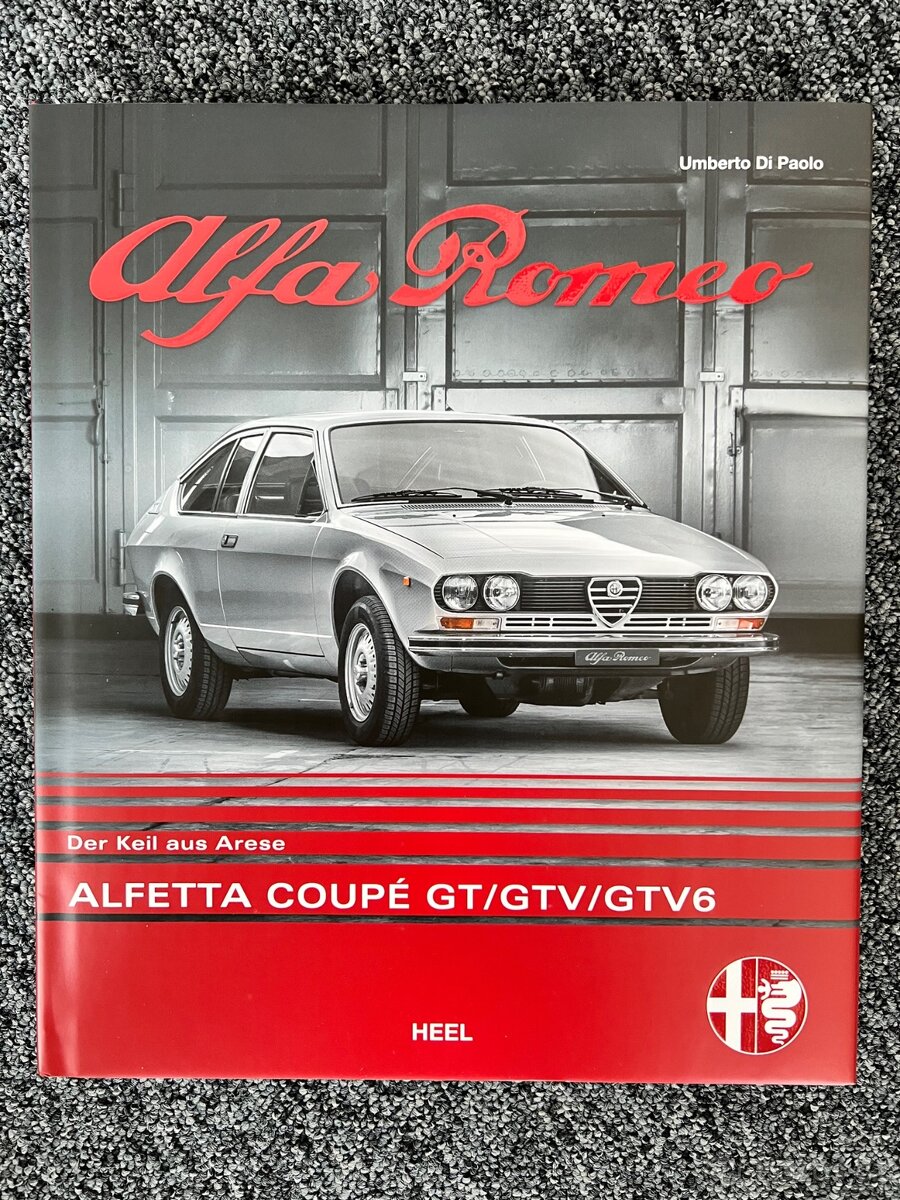 ALFA ROMEO ALFETTA GTV historie, specifikace kniha