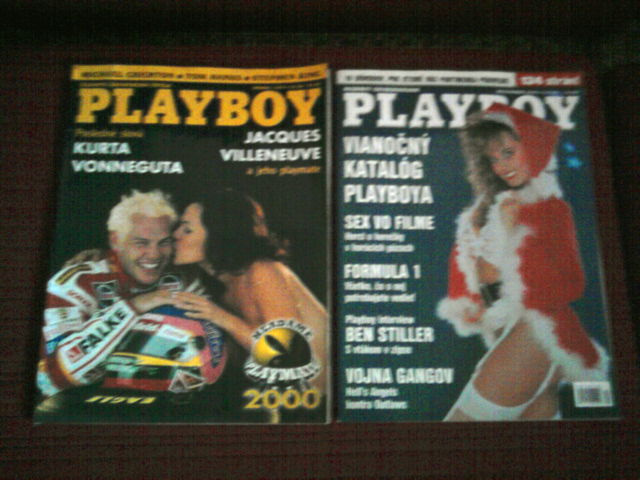 Staré časopisy PLAYBOY (1999-2000)