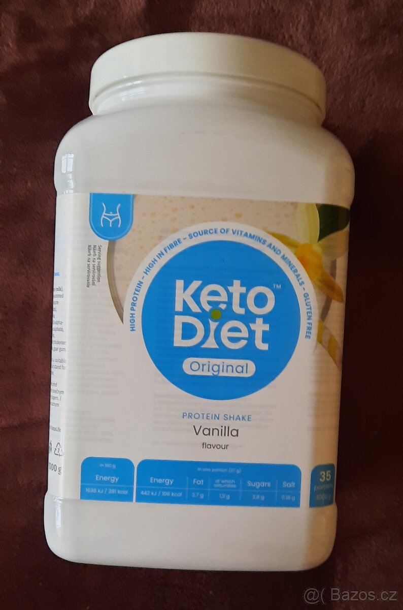 Ketodieta- KetoDiet koktejl- vanilka