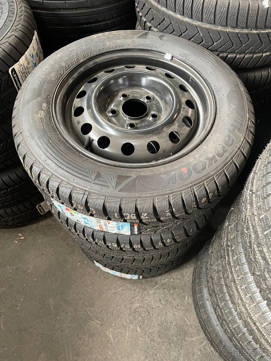 plechová sada 5x112 et46 6j r15 195/65/15 91T Hankook DPH