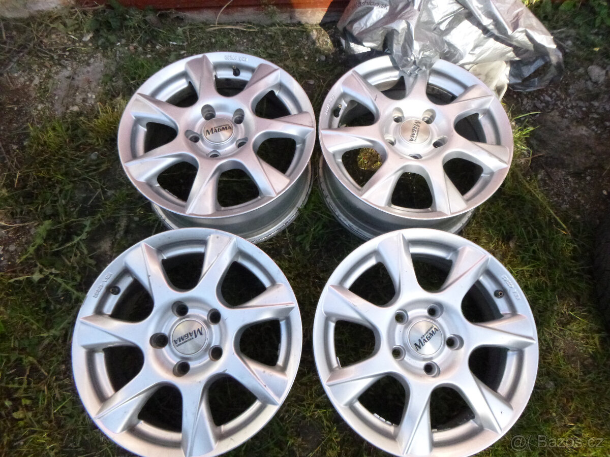 4x alu disk (5x112) r 15 (škoda, vw, seat...) Inzerát byl od