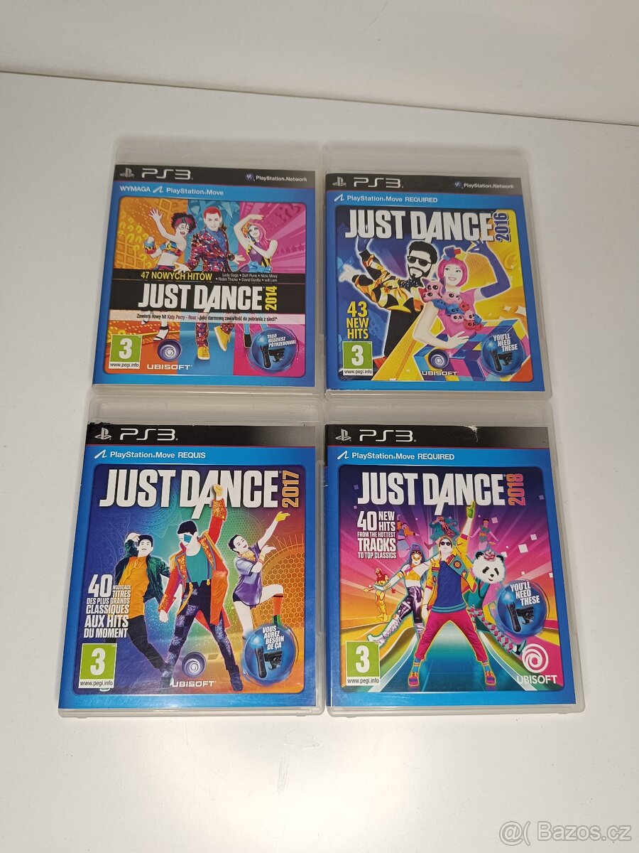 Just Dance hry na PS3 - ceny v popisu / PlayStation 3