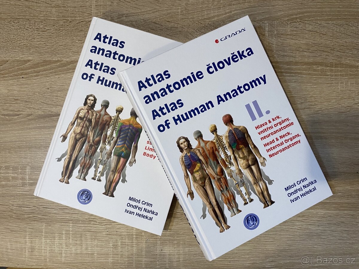 Atlas anatomie člověka I. + II.