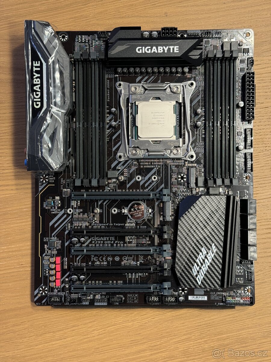 NOVÁ Gigabyte X299 UD4 Pro + CPU Core i7-7800X