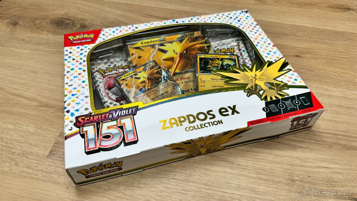 Pokémon Scarlet & Violet 151 Zapdos ex Collection