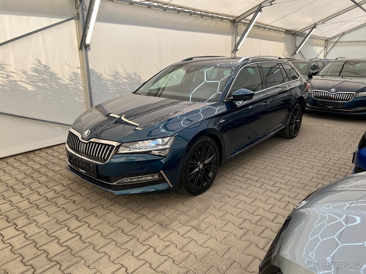 Škoda Superb III combi 2.0 TDi,110 kW,DSG,L&K,LED,WebastoTŽN