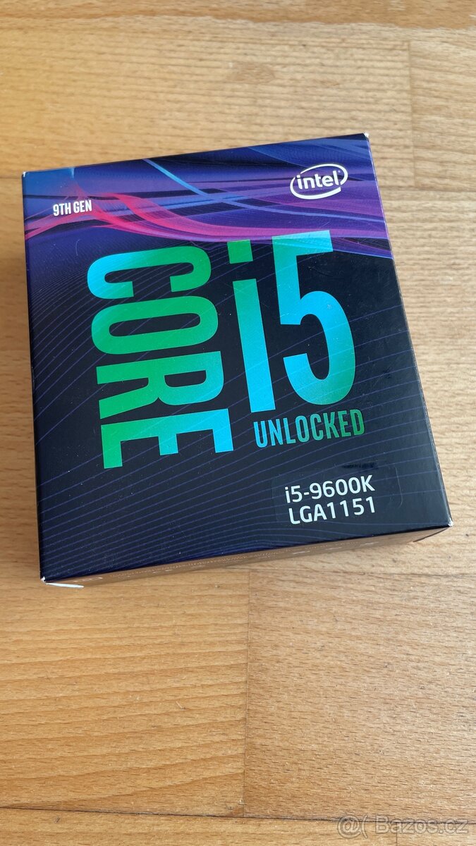 Intel i5-9600K, kompletní balení