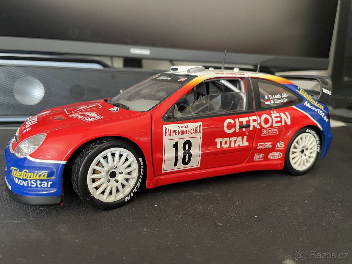 Citroën xsara wrc 1:18 Solido