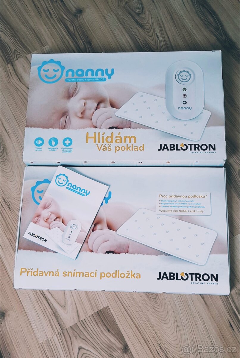 Monitor dechu Nanny Jablotron