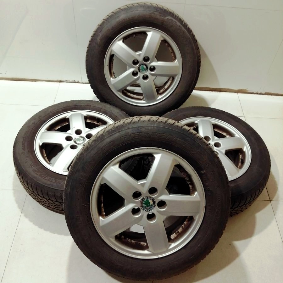 15" ALU kola – 5x100 – ŠKODA (VW, AUDI, SEAT)  Disky: Elektr