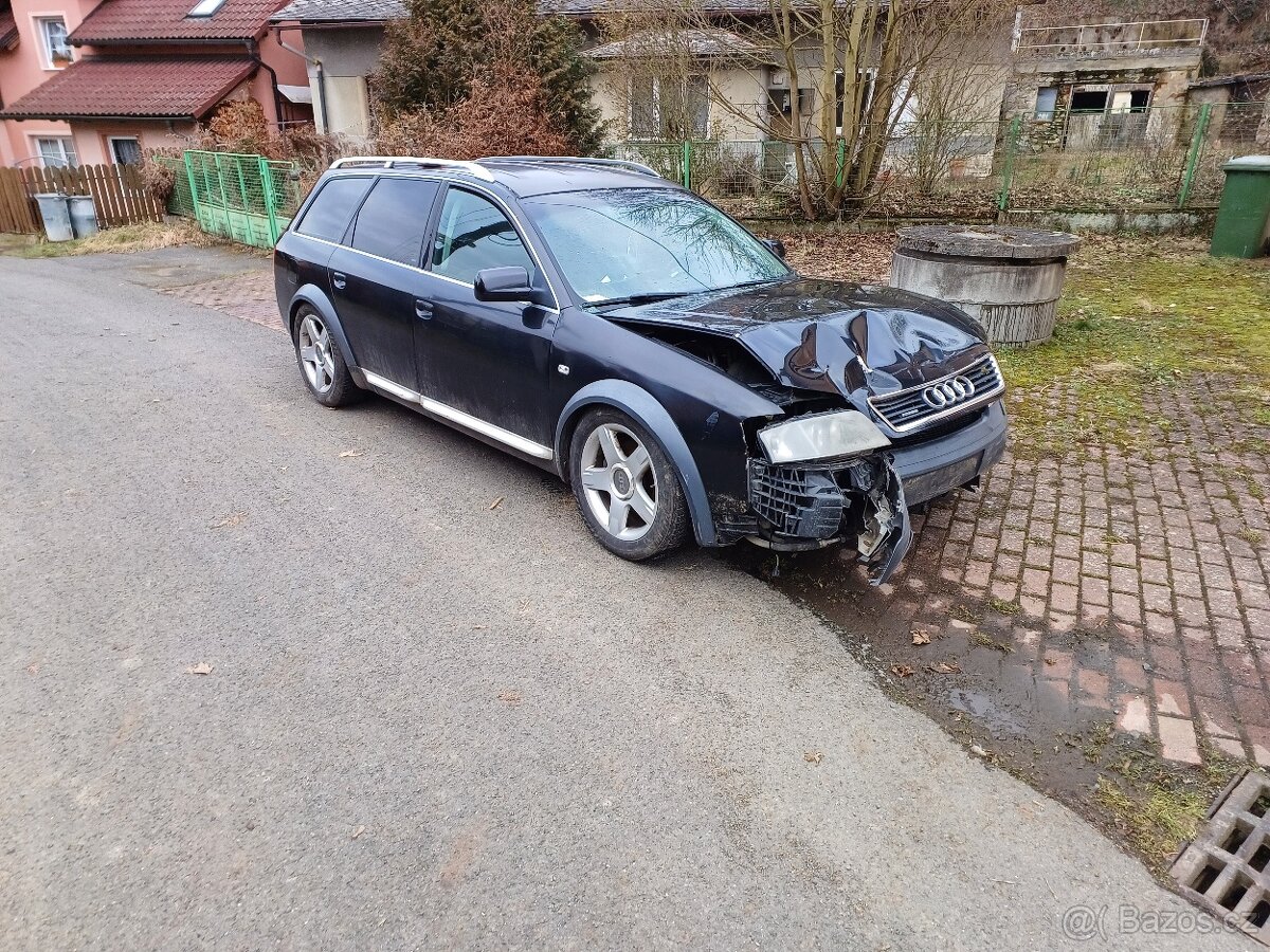 Audi A6 Allroad 2,5 tdi 132kw 4x4 2003 díly