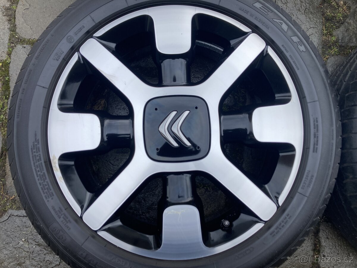 Alu kola CITROEN C4 CACTUS 17" 4x108 GOODYEAR 205/50R17 8mm