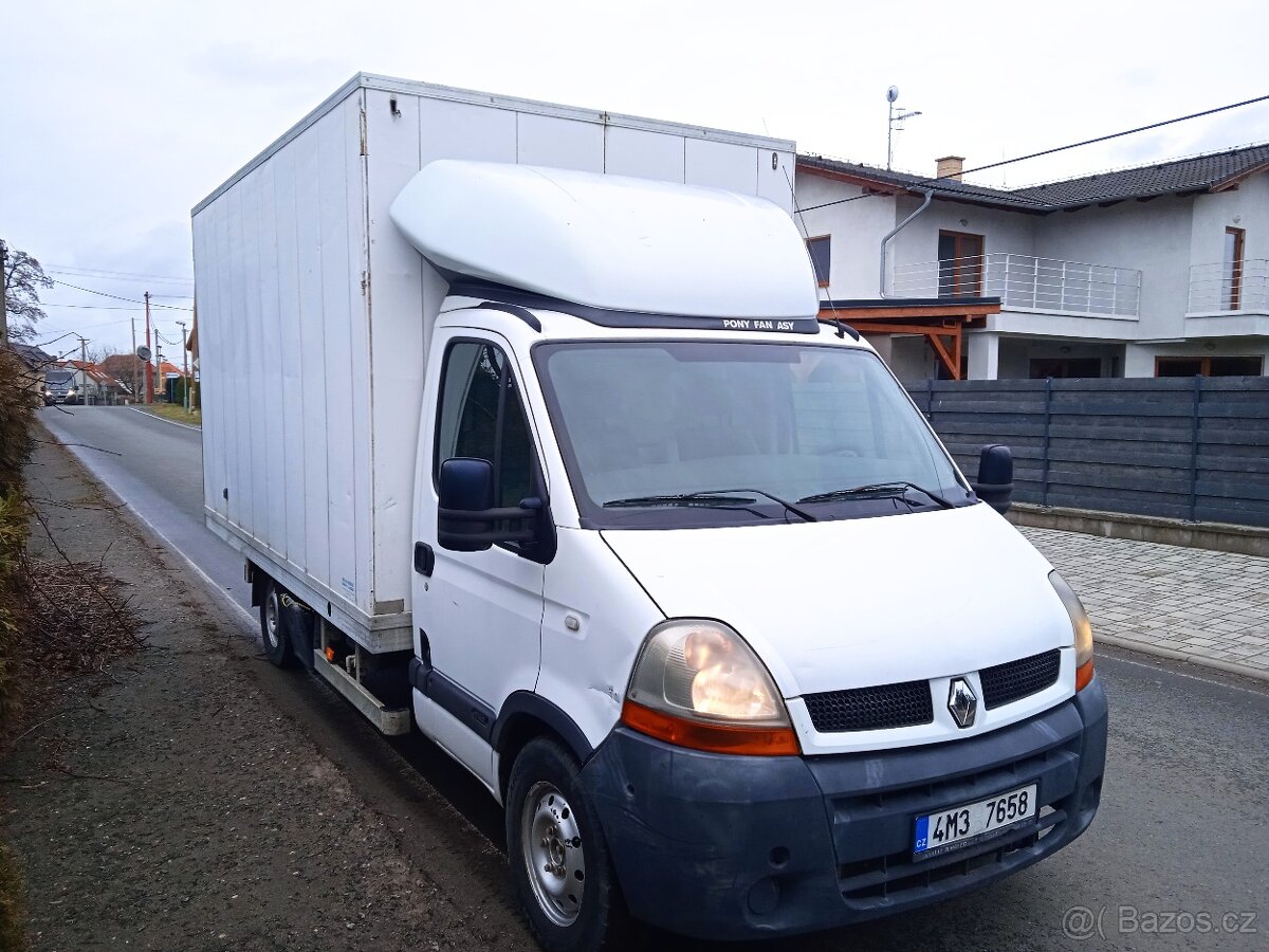 RENAULT MASTER 8 PALET ALUVAN-BEDNA 3,0DCi 100kw,rv 2006