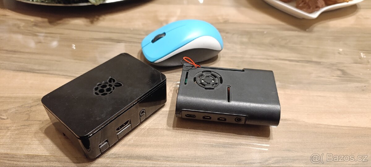 2X raspberry pi + myš