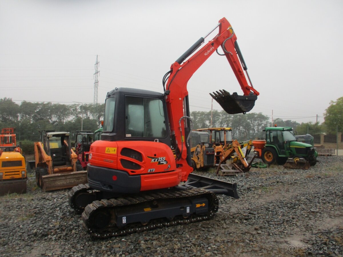 Minibagr Kubota kx155