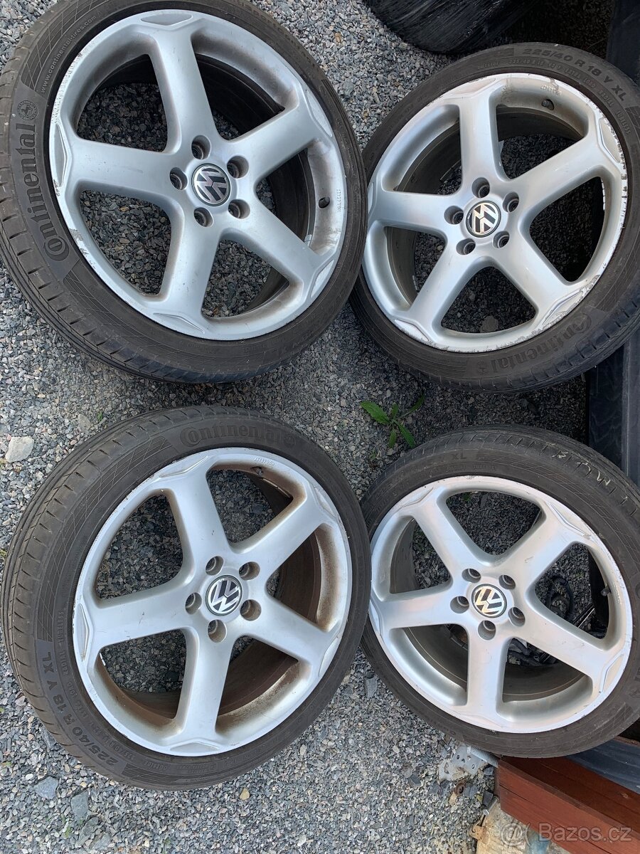 5x112 18” s letni pneu 225/40/18