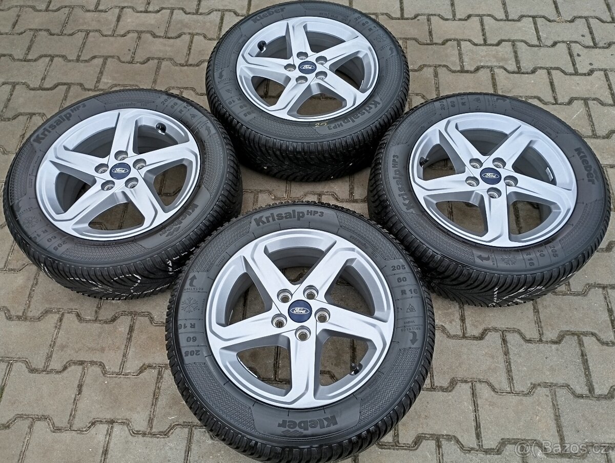 Originál alu sada disků Ford Focus 5x108 R16