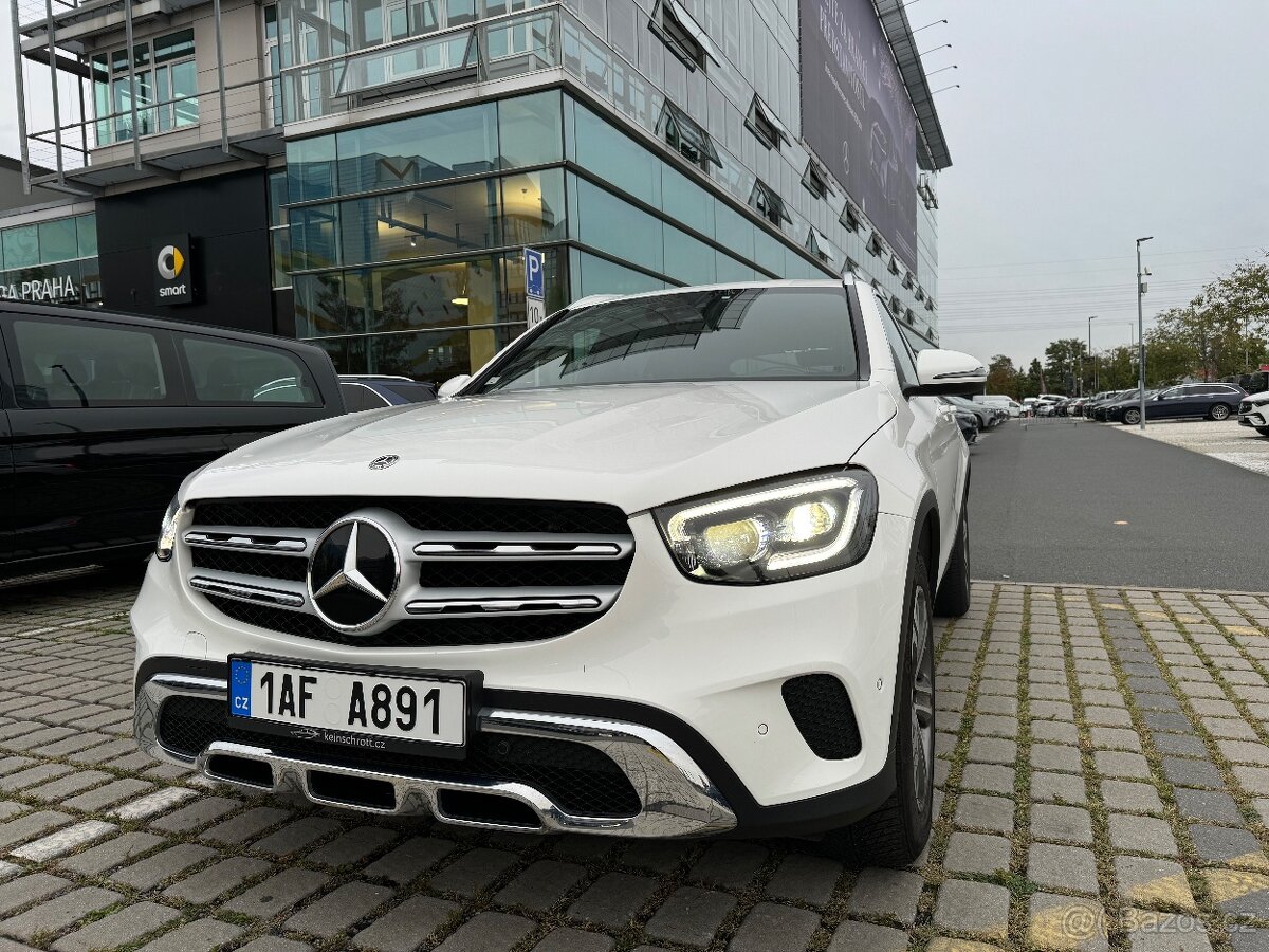 GLC 220d 4m, 2021, 90 t.km., oficiální servis, nehavarovane