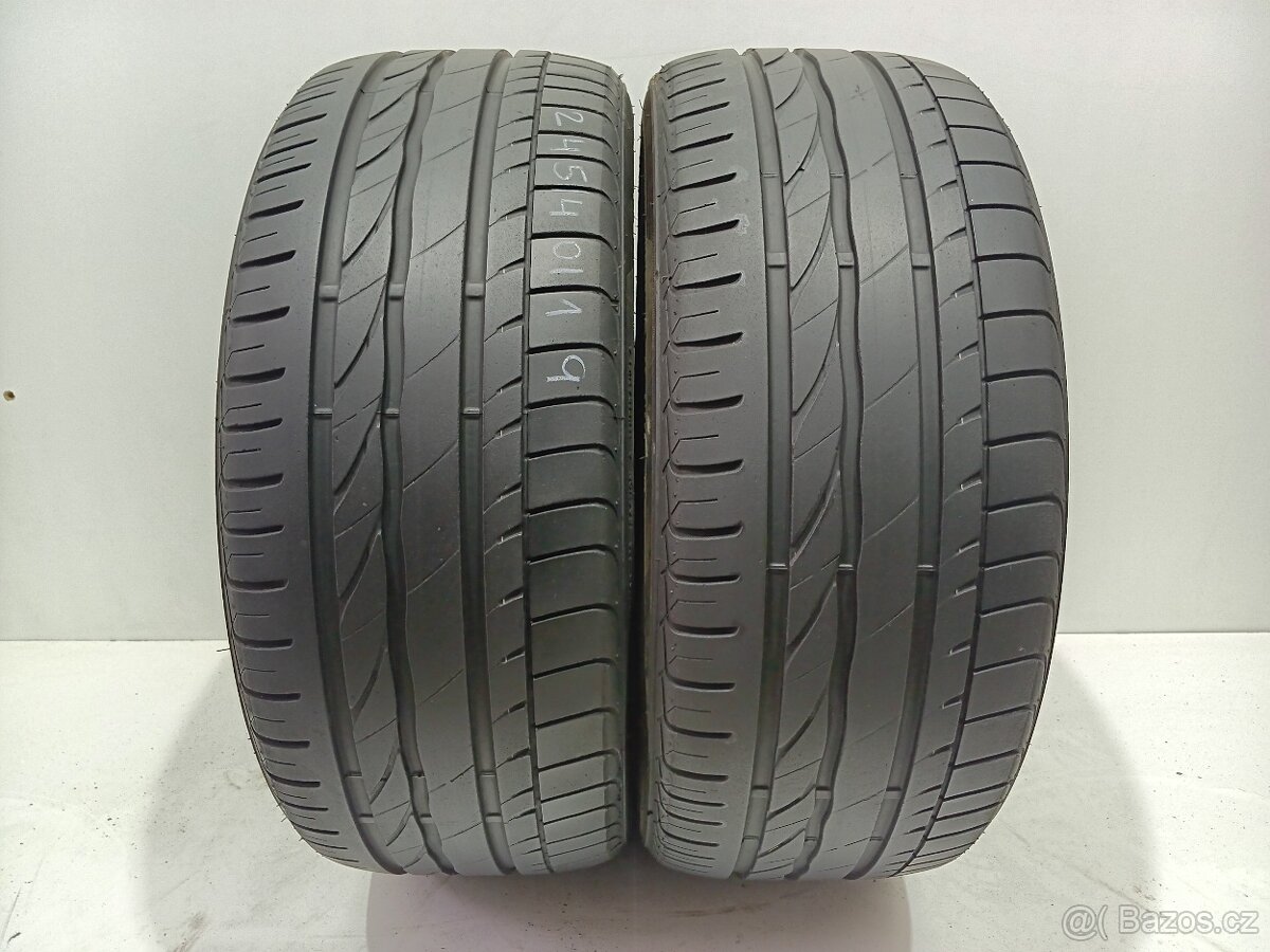 2ks letní pneu 245/40/19 Bridgestone