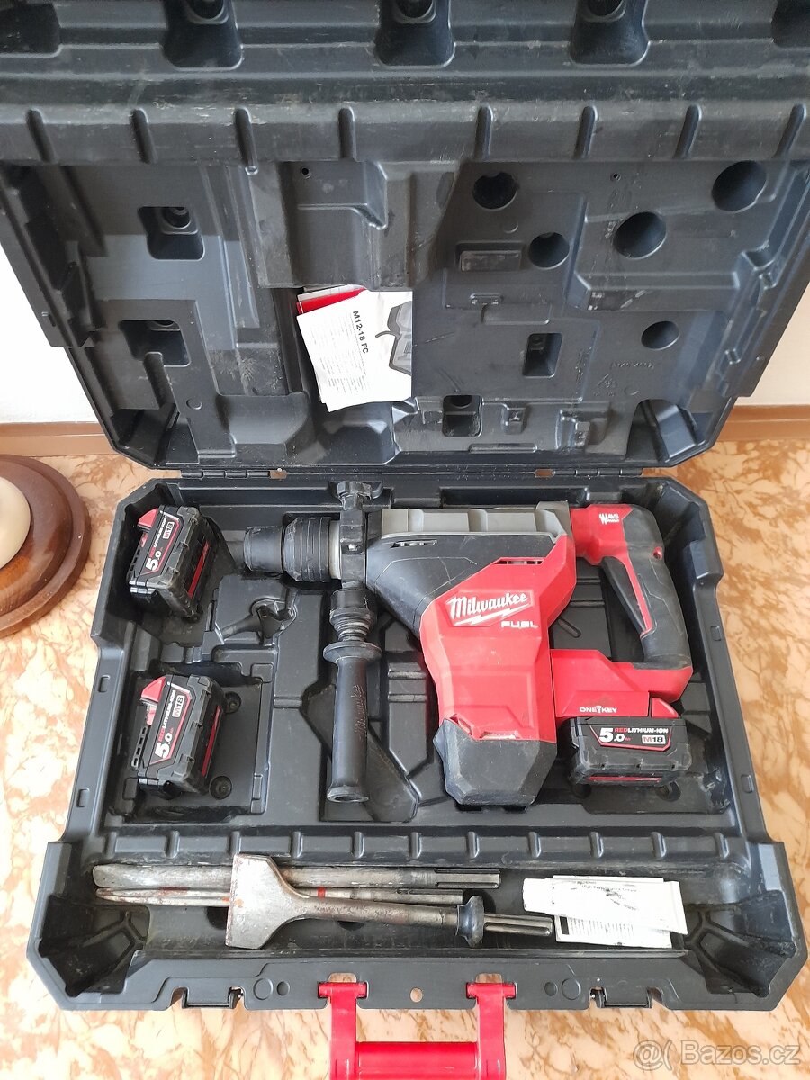 Aku kombinovane kladivo Milwaukee M18FHM ONE-KEY