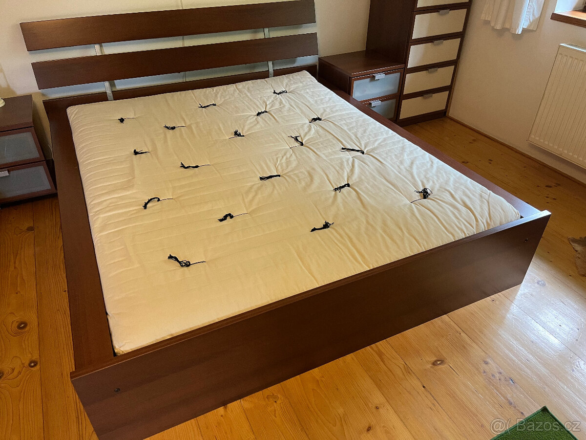 IKEA postel + futon 160x200