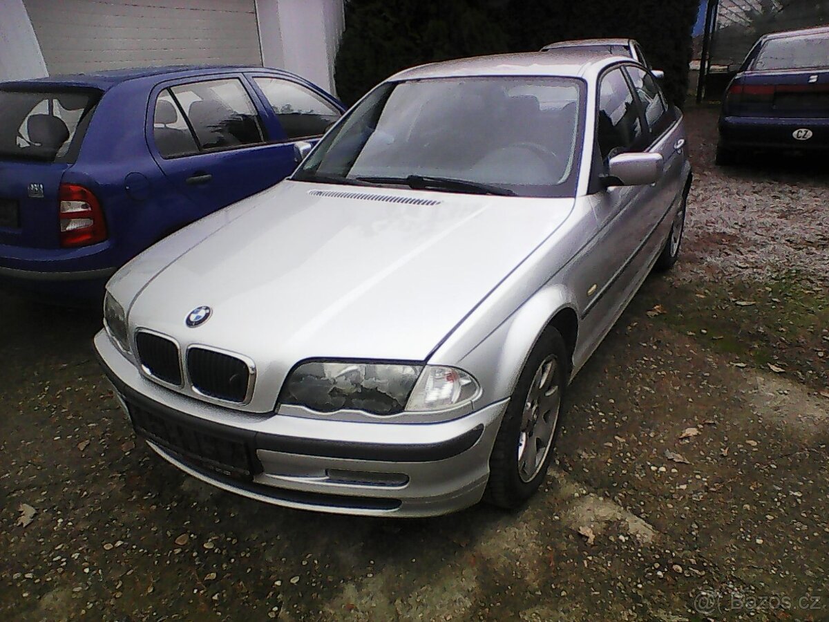 BMW E46 - 316i - 77,5kW, r.v. 2001, bez TP a RZ