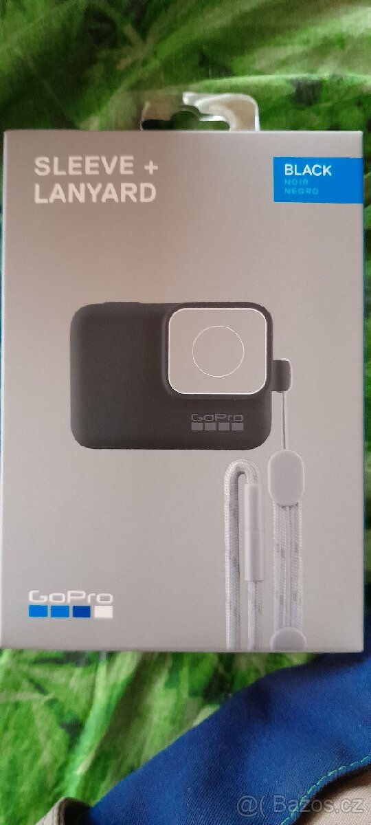 Gopro 5 6 7 silikon obal + šňůrka na krk