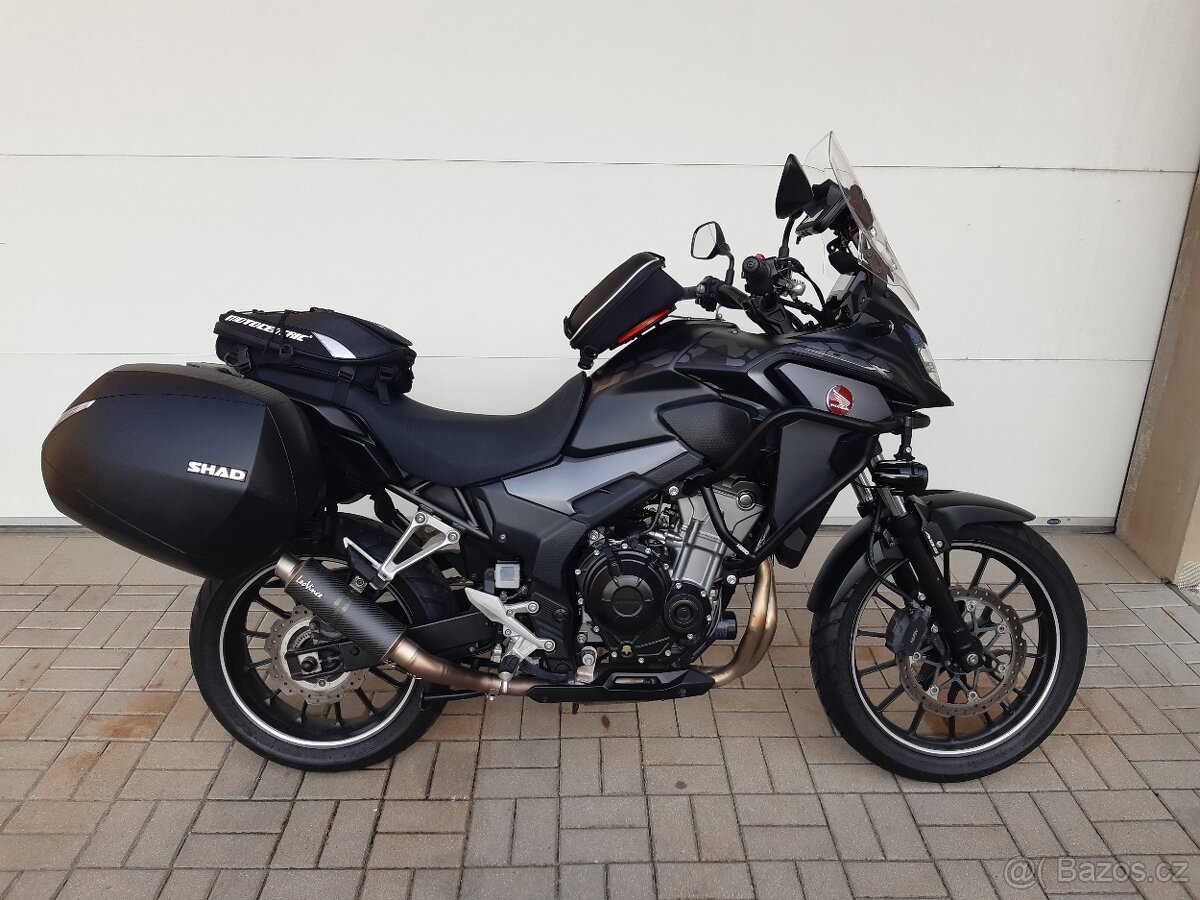 ❗️✨Honda CB500X Adventure, 2020, 24K km TOP přísluš.✨❗️