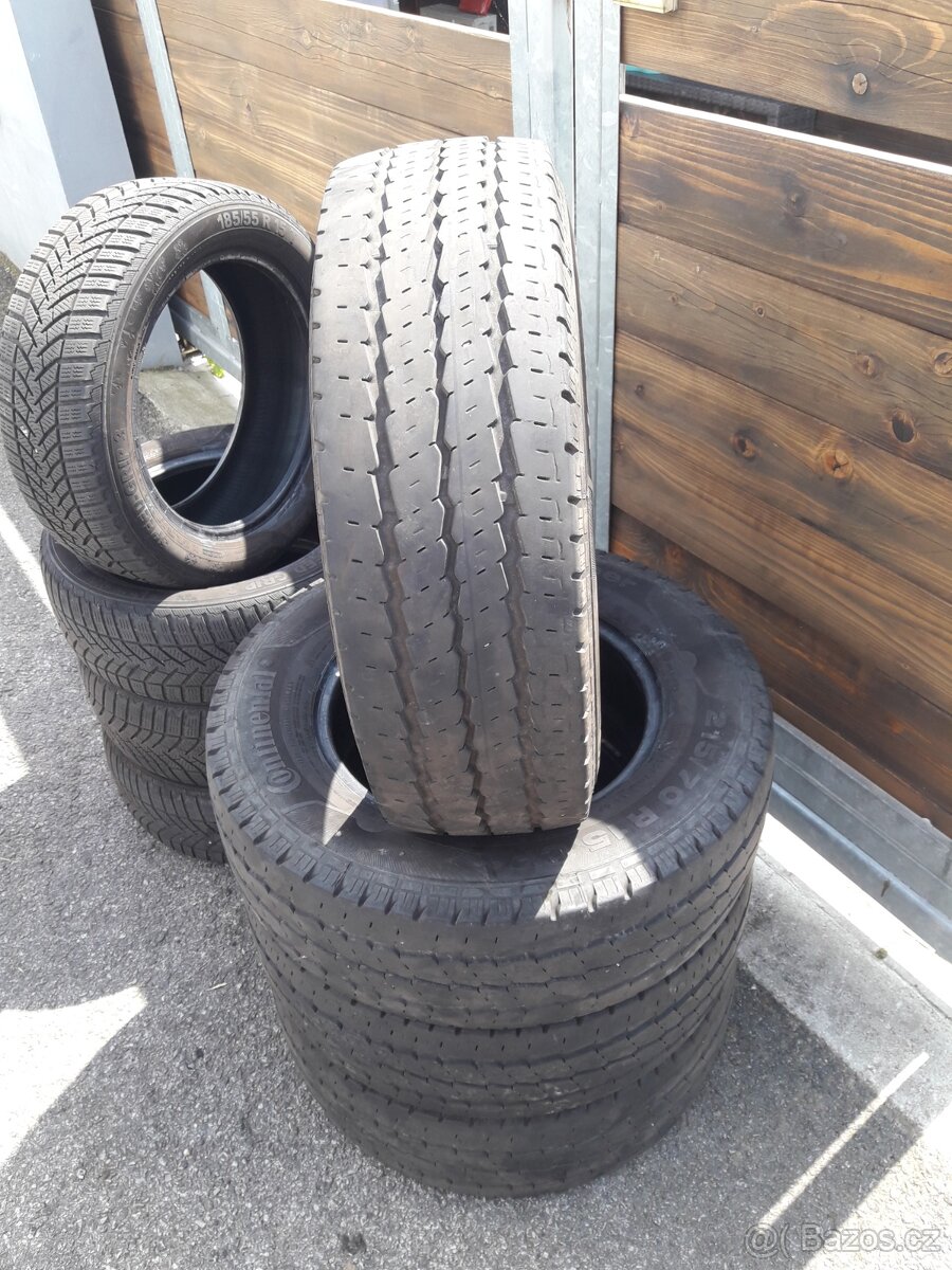 4x letní pneu 215/70 R15C