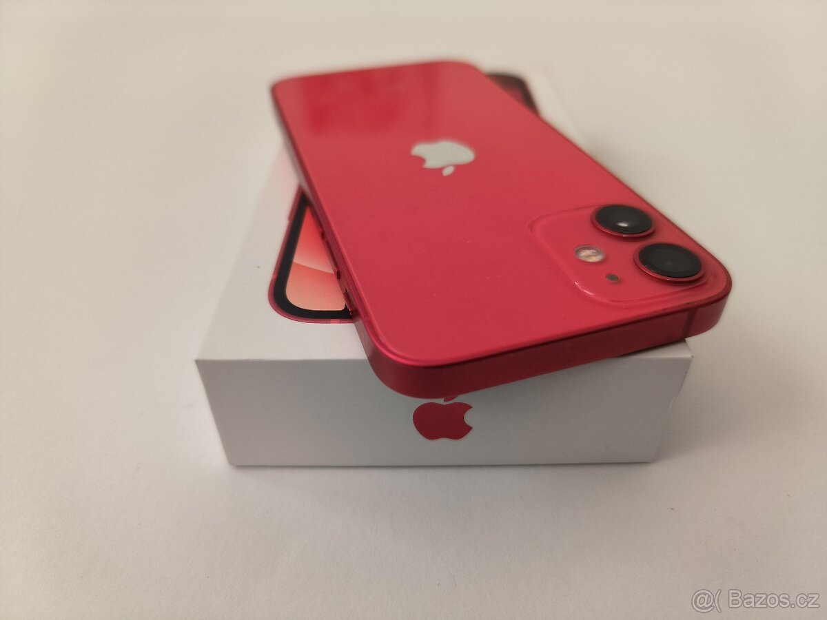 apple iphone 12 mini 64gb Red / Batéria 100%